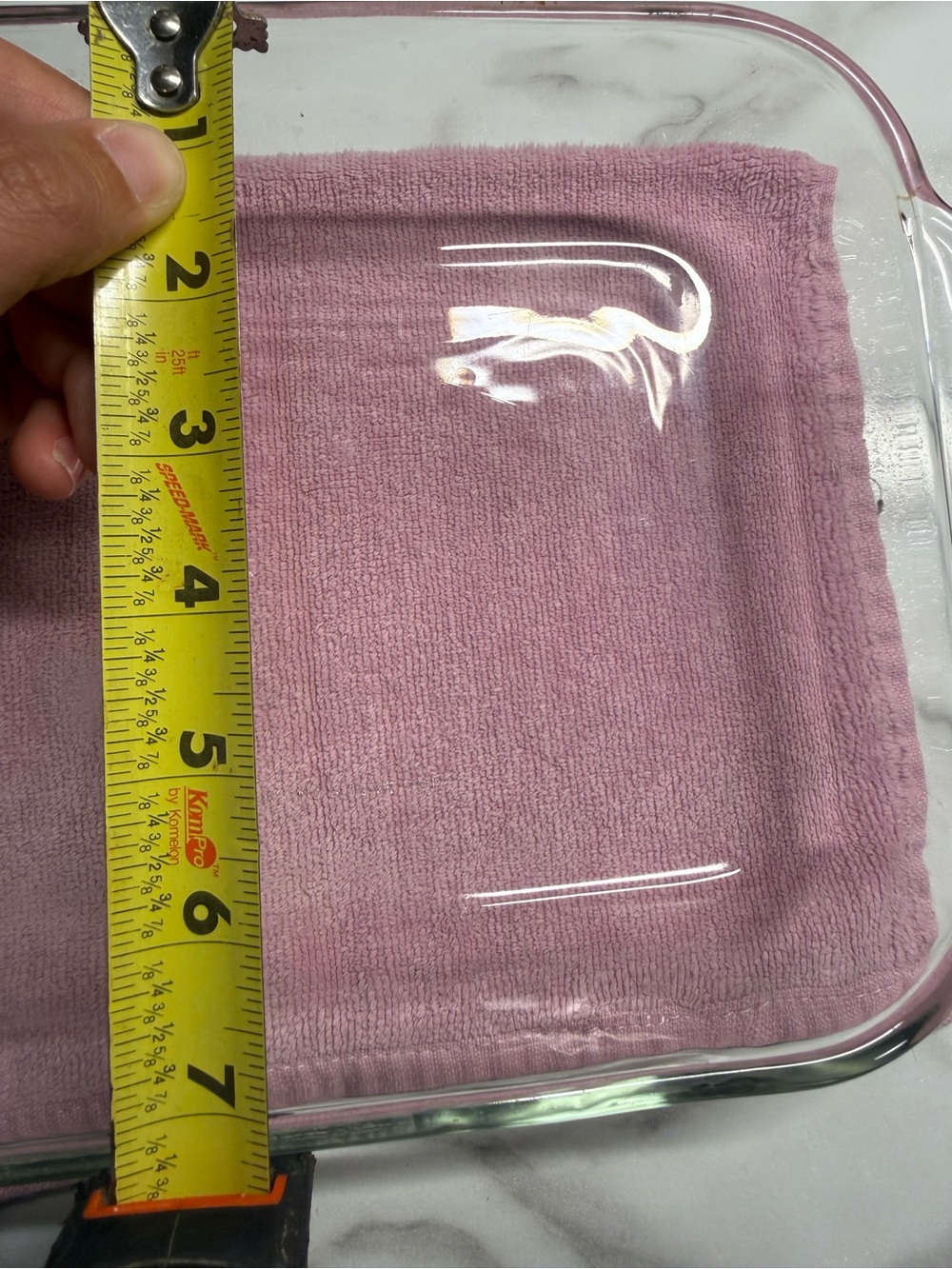 Clear Glass Rectangular Baking Dish - Picture 3 of 4